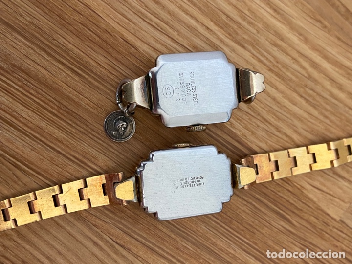 Vintage: Pareja relojes de mujer - Foto 3