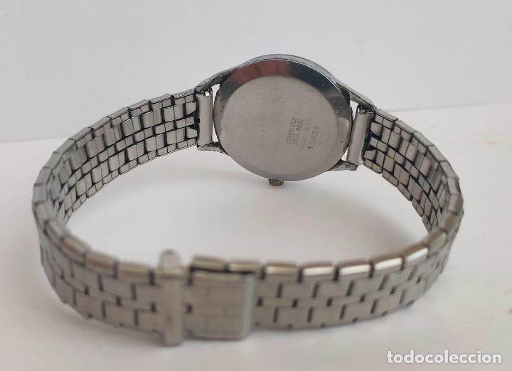Vintage: Reloj de señora Cristal Watch. Swiss made. Incabloc. 17 rubis. Funciona - Foto 2 - 290421093