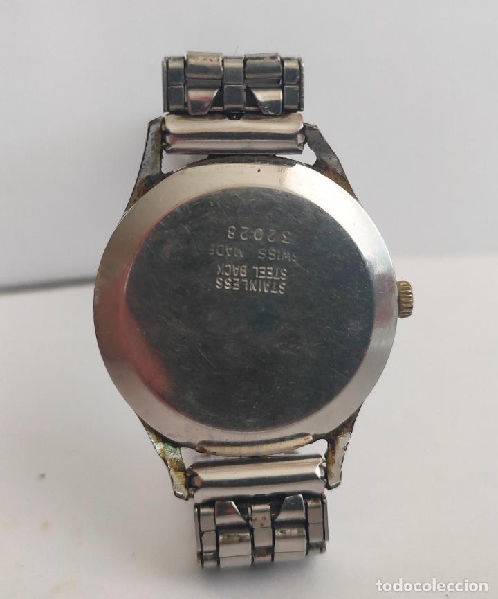 Vintage: Reloj de señora Cristal Watch. Swiss made. Incabloc. 17 rubis. Funciona - Foto 5 - 290421093