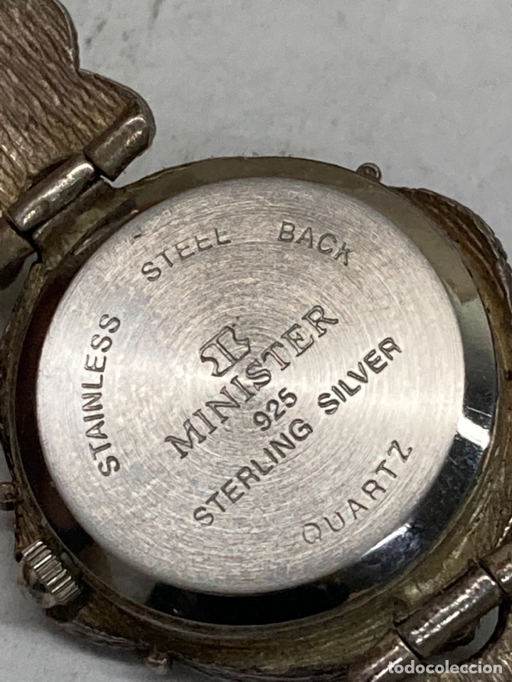 Vintage: Reloj Minister Quartz plata - Foto 4