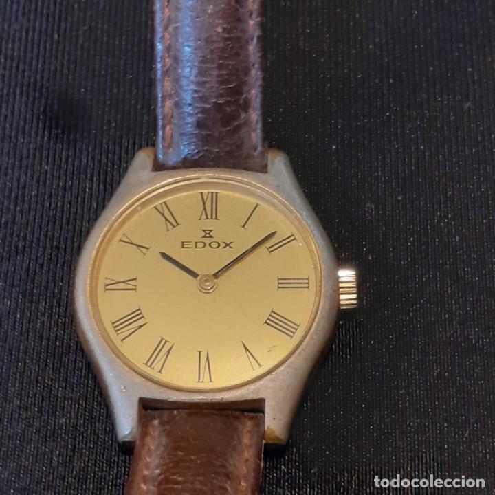 Vintage: Reloj suizo Edox se&ntilde;ora - Foto 1