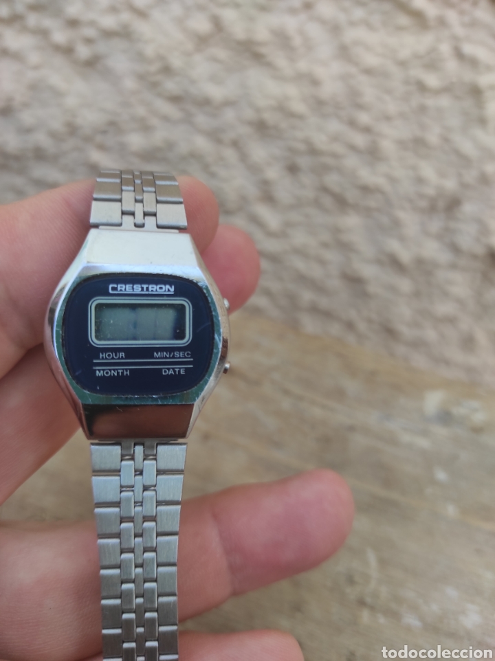 Vintage: Antiguo Reloj Crestron - Foto 4