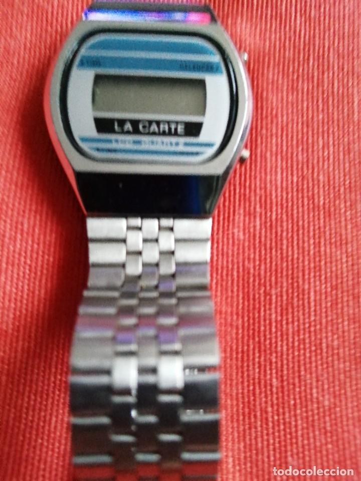 Vintage: Reloj digital La Carte. No funciona - Foto 2