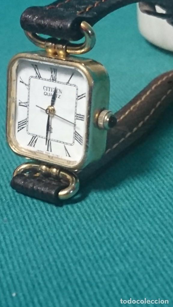 Vintage: RELOJ CITIZEN QUARTZ, CHAPADO EN ORO - Foto 2