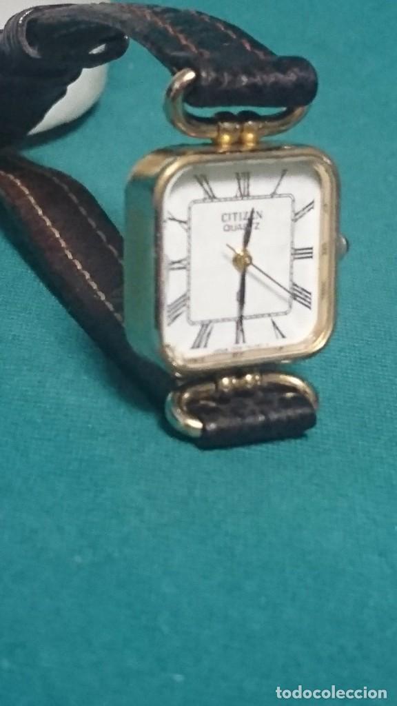 Vintage: RELOJ CITIZEN QUARTZ, CHAPADO EN ORO - Foto 3