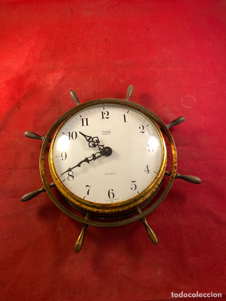 Vintage: Reloj TITAN con forma de tim&oacute;n - Foto 2