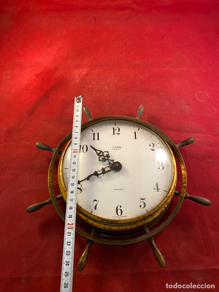 Vintage: Reloj TITAN con forma de tim&oacute;n - Foto 4