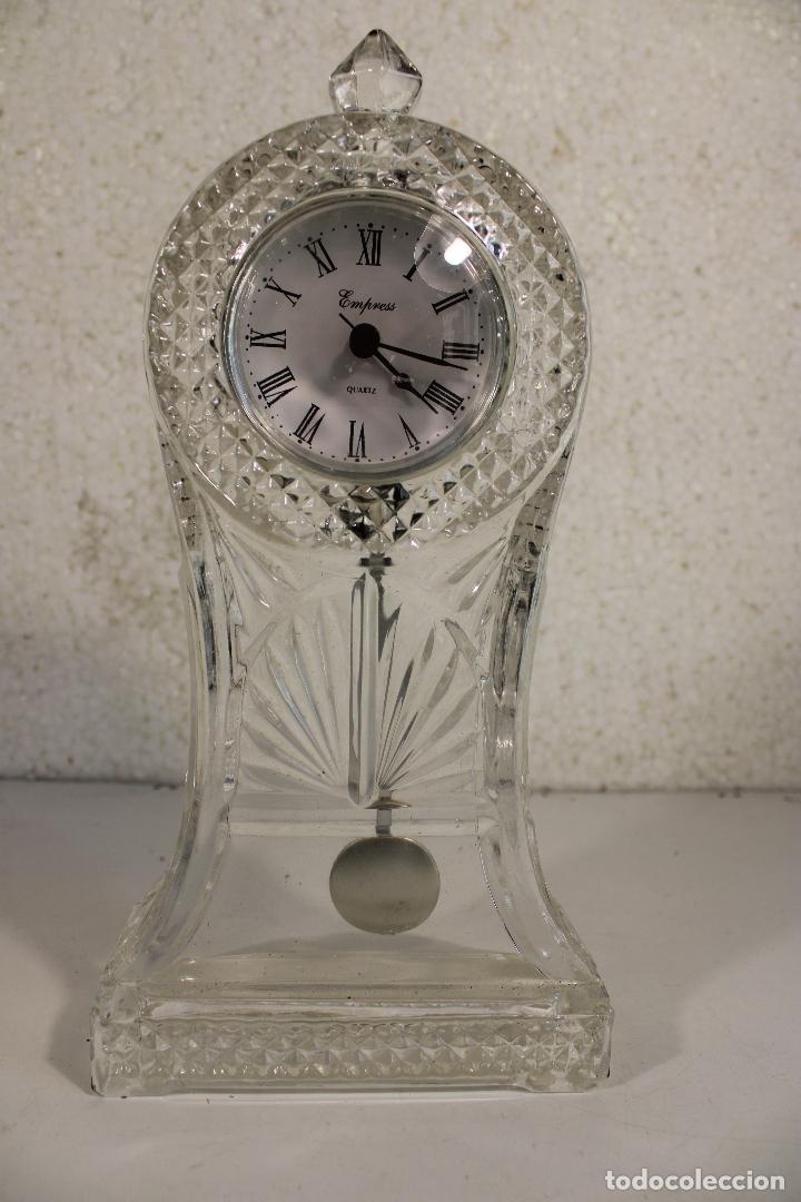 Vintage: reloj empress quartz de cristal - Foto 2