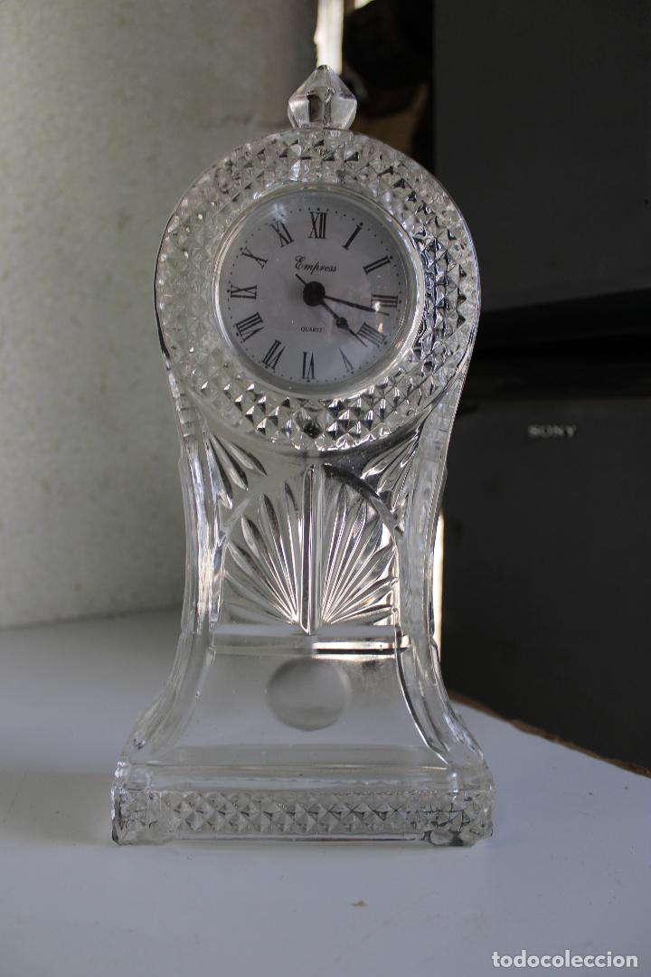 Vintage: reloj empress quartz de cristal - Foto 3