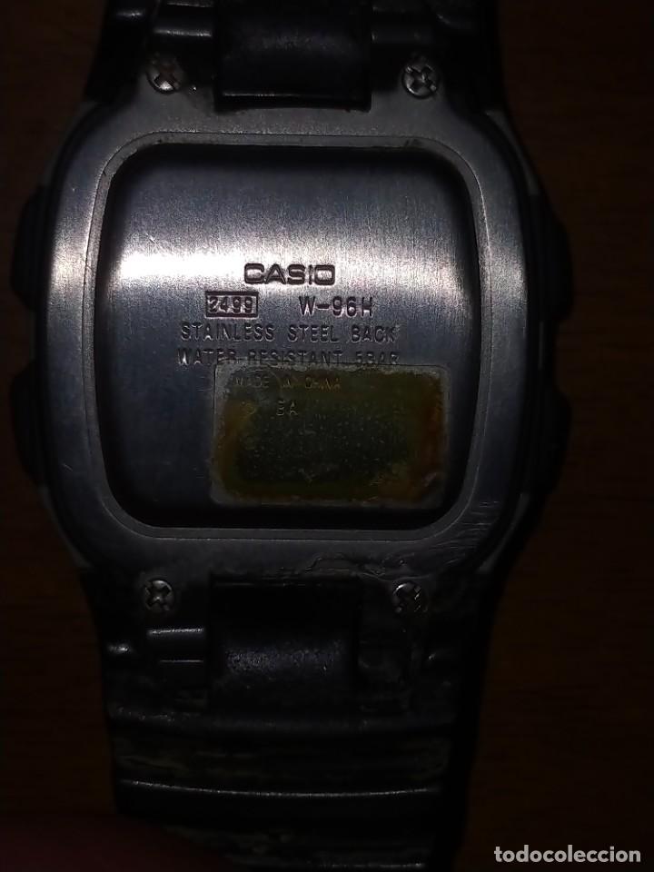 Vintage: Reloj Casio W-96H. Funcionamdo - Foto 5