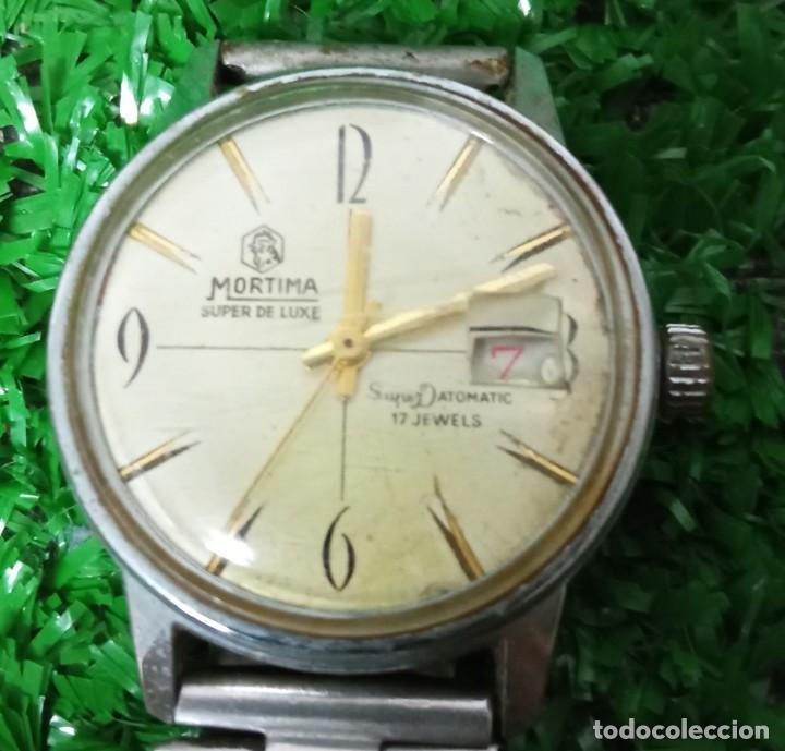 RELOJ MORTIMA SUPER DE LUXE AUTOMATIC 17 JEWELS (Relojes - Relojes Vintage )