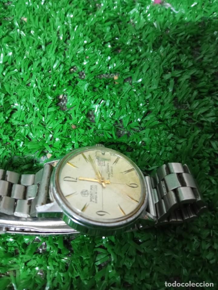 Vintage: Reloj MORTIMA super de luxe automatic 17 jewels - Foto 9 - 300241538