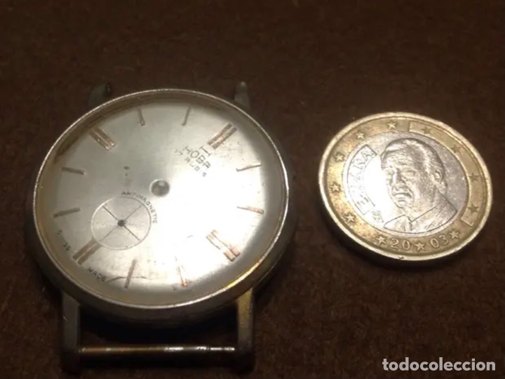 Vintage: ANTIGUO RELOJ MARCA HOBA - Foto 2