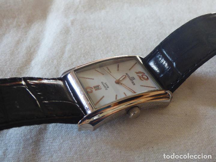 Vintage: Reloj,Minister.Funciona a pilas. - Foto 3