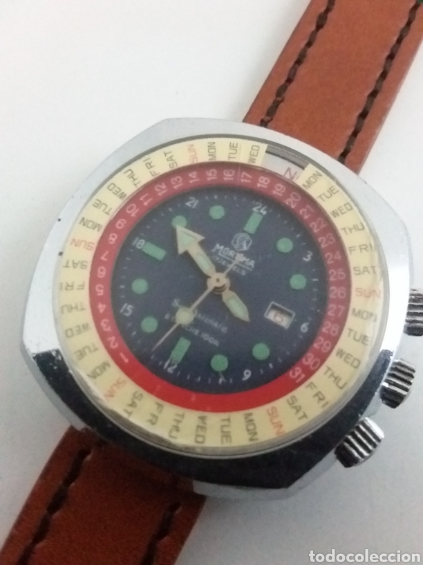 Vintage: Reloj Mortima funciona - Foto 5 - 302697363