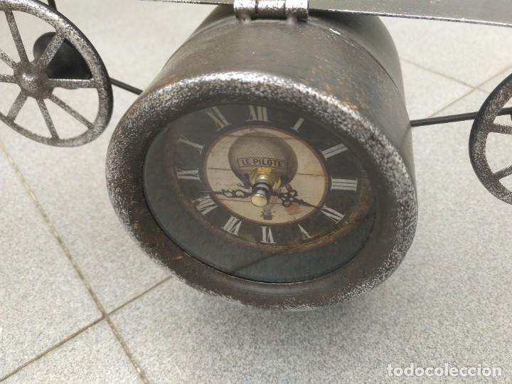 Vintage: Reloj decorativo avión - Foto 2 - 303482173