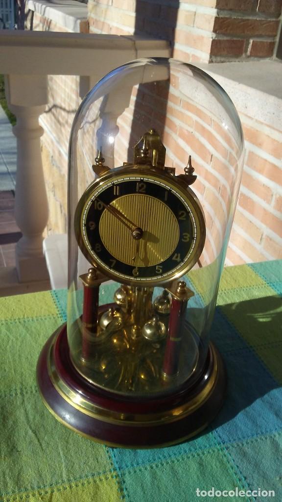 Vintage: RELOJ CON C&Uacute;PULA DE CRISTAL. MADE IN GERMANY. - Foto 17