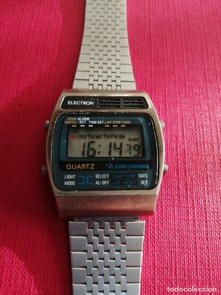 Vintage: Reloj Digital Electr&oacute;n - Foto 2