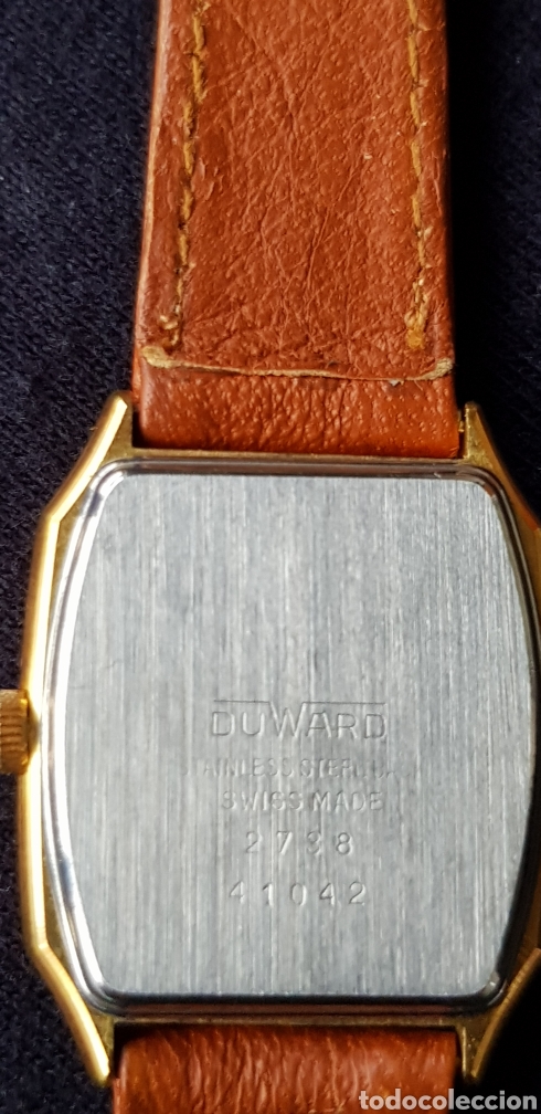 Vintage: Reloj Duward Sra chapado - Foto 4