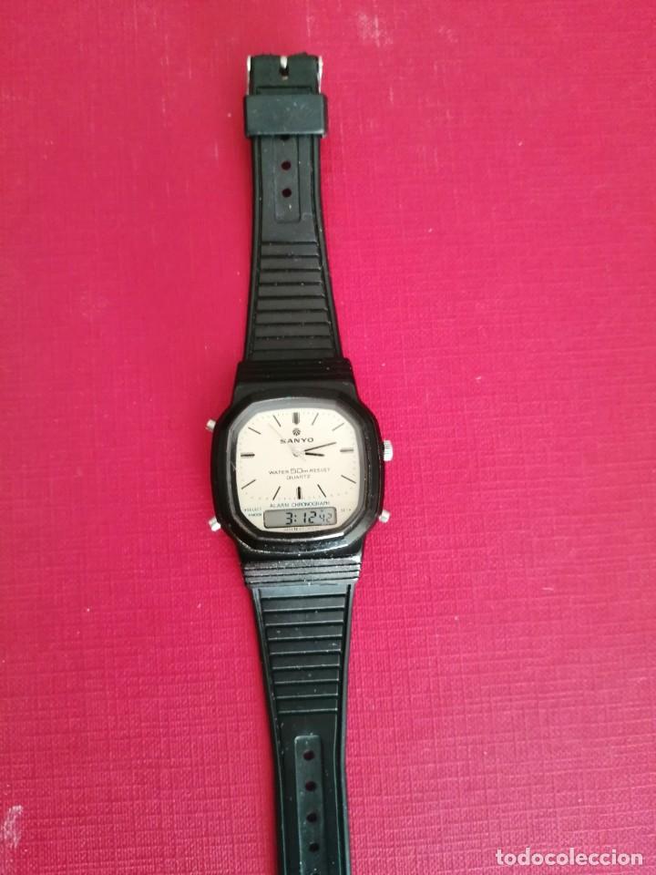 Vintage: Reloj Sanyo Anal&oacute;gico Digital - Foto 2