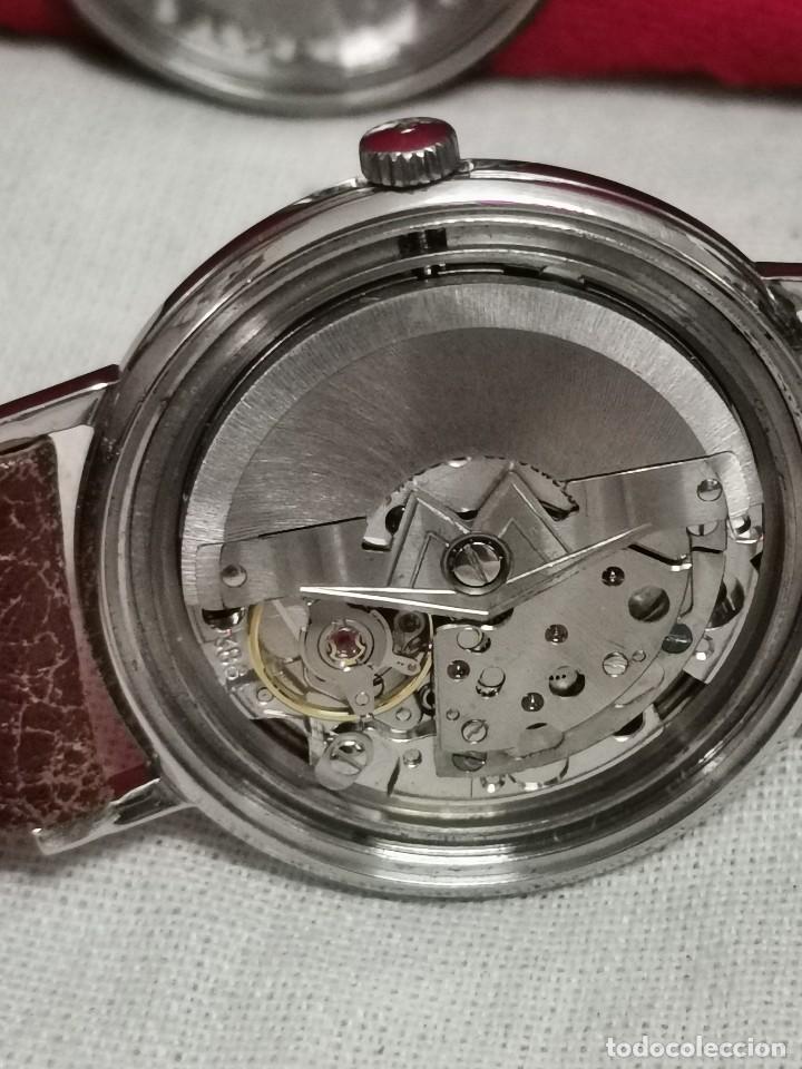 Vintage: Antiguo Reloj movado kingmatic calibre 384 funcionando miy bien - Foto 9 - 312359328