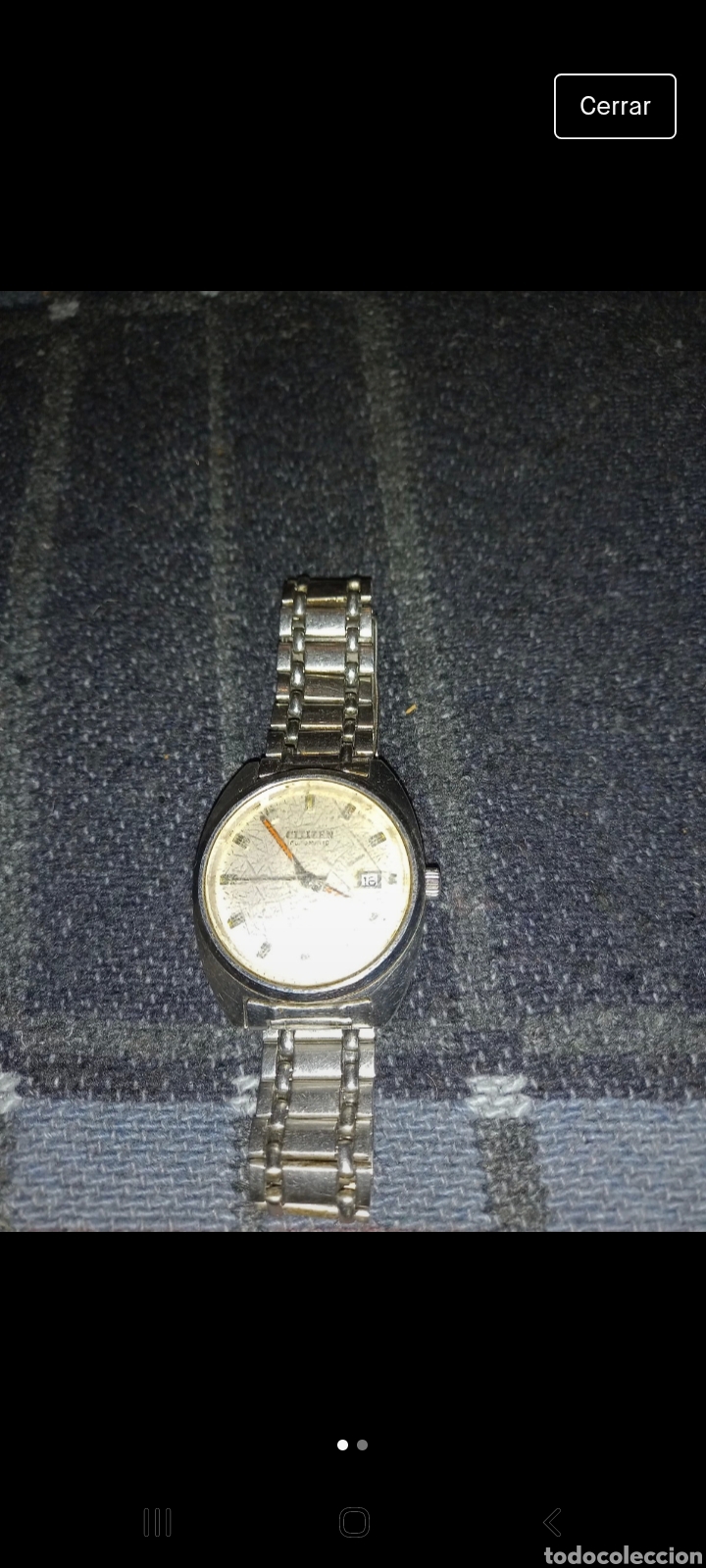 Vintage: Reloj citizen 62 6112
