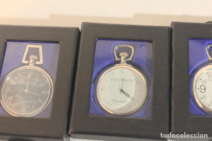 Vintage: SET 5 RELOJES BOLSILLO - Foto 3