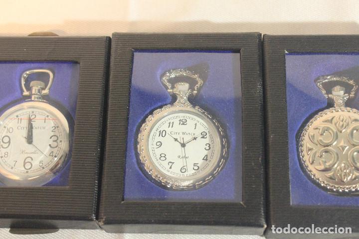 Vintage: SET 5 RELOJES BOLSILLO - Foto 5