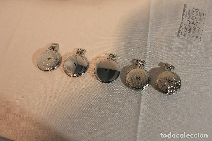 Vintage: SET 5 RELOJES BOLSILLO - Foto 9