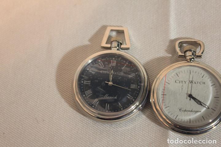 Vintage: SET 3 RELOJES BOLSILLO - Foto 4