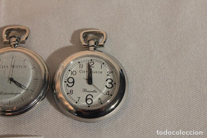 Vintage: SET 3 RELOJES BOLSILLO - Foto 6
