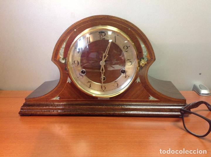 Vintage: Reloj de chimenea engrasado y revisado - Foto 1