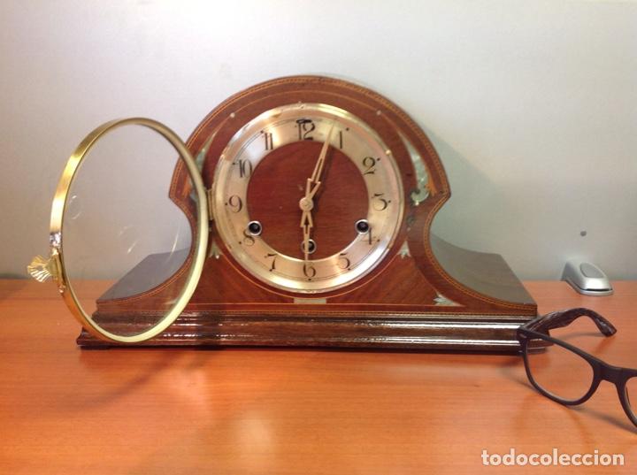 Vintage: Reloj de chimenea engrasado y revisado - Foto 2