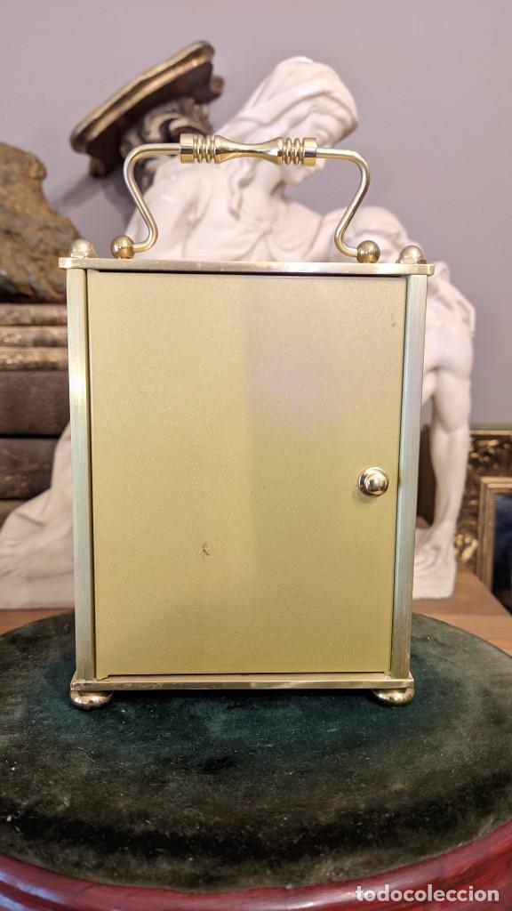 Vintage: RELOJ DE CARRUAJE DORADO - Foto 4