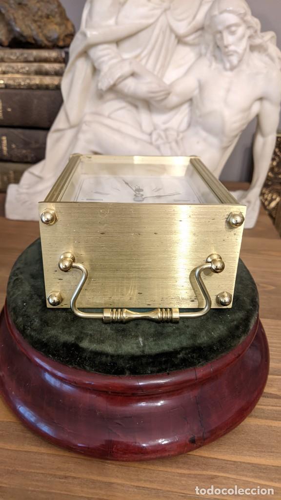 Vintage: RELOJ DE CARRUAJE DORADO - Foto 9