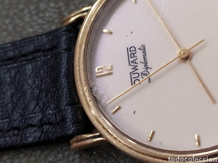 Vintage: Reloj Duward Diplomatic Quartz. Funciona. - Foto 4