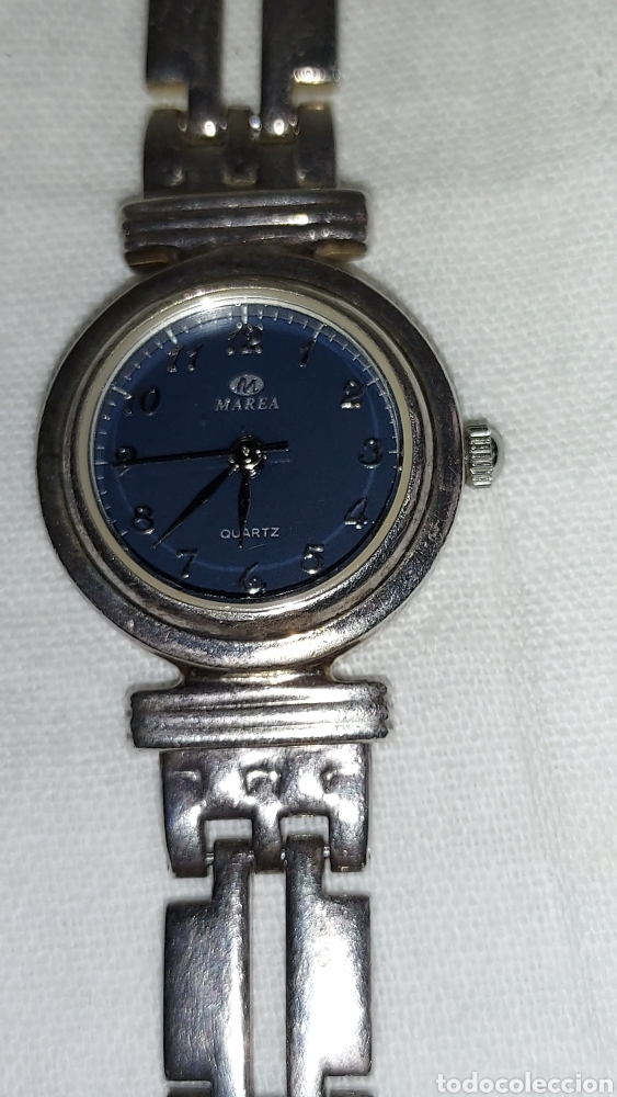 Vintage: RELOJ DE SE&Ntilde;ORA DE PLATA 925 MARCA MAREA FUNCIONANDO - Foto 4