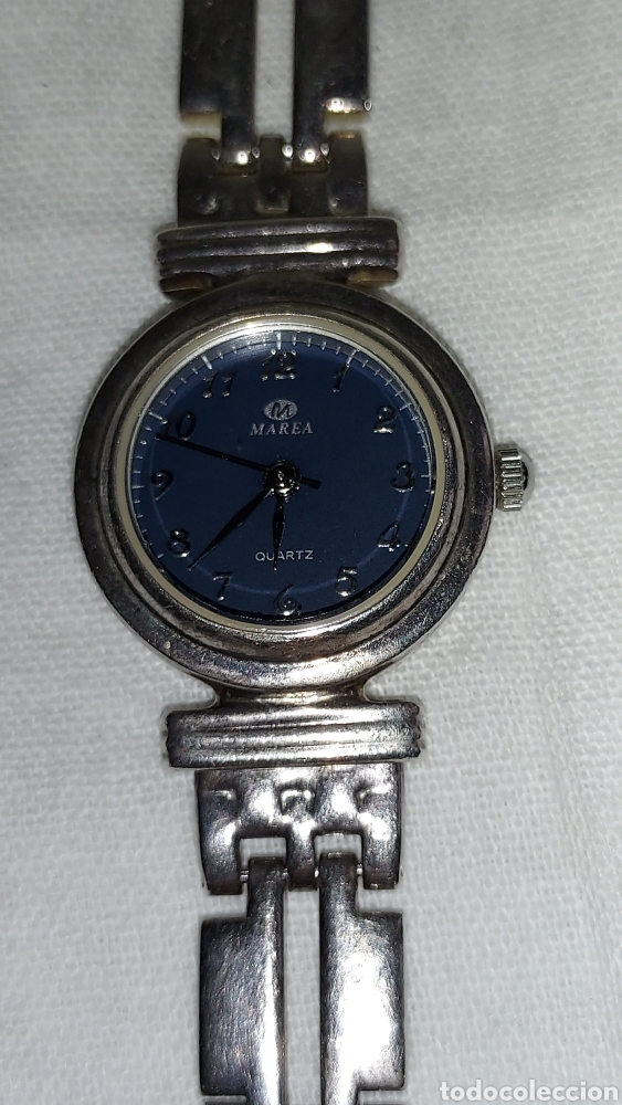 Vintage: RELOJ DE SE&Ntilde;ORA DE PLATA 925 MARCA MAREA FUNCIONANDO - Foto 5