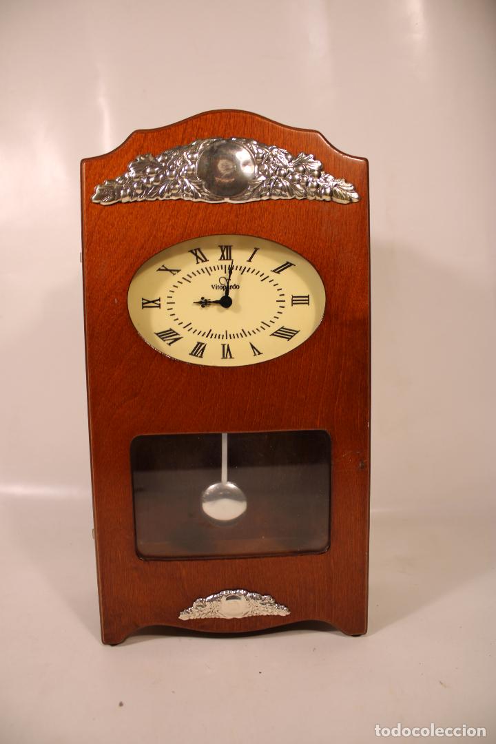 Vintage: reloj cuelgallaves de plata - Foto 3