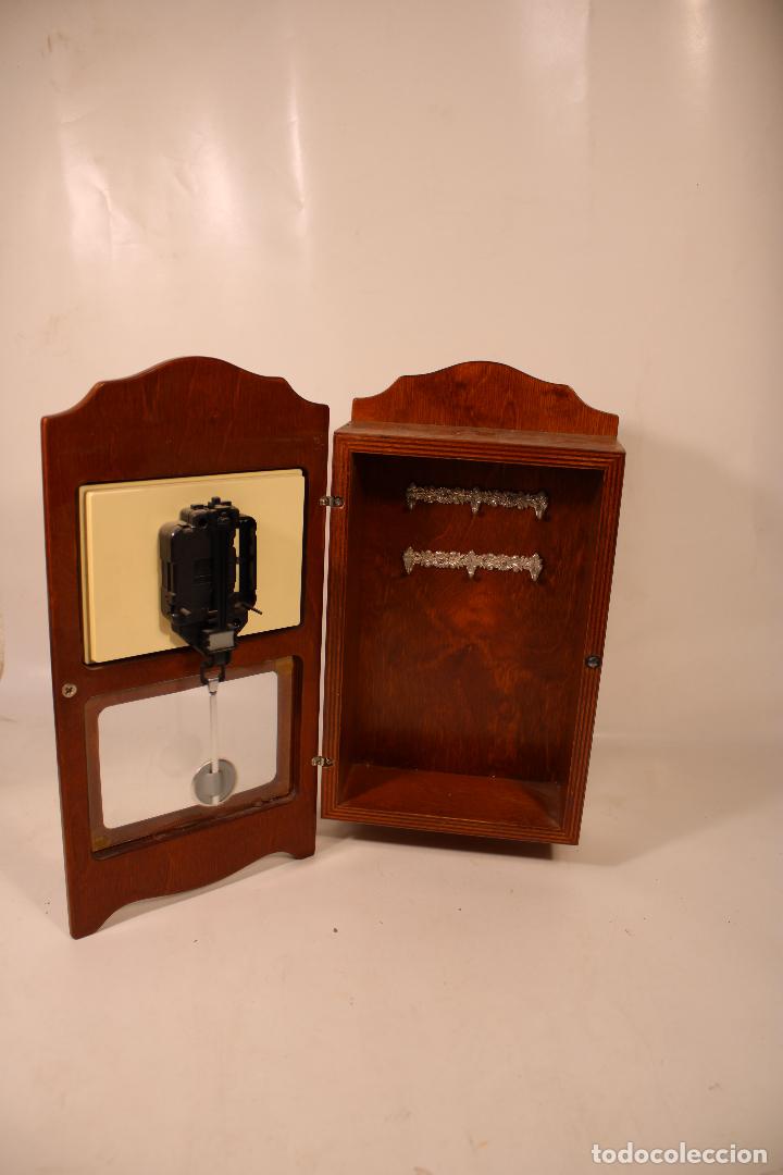 Vintage: reloj cuelgallaves de plata - Foto 11