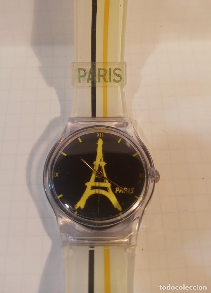 Vintage: RELOJ - PARIS - LES TEMPORELLES DE VINCENT. - Foto 3