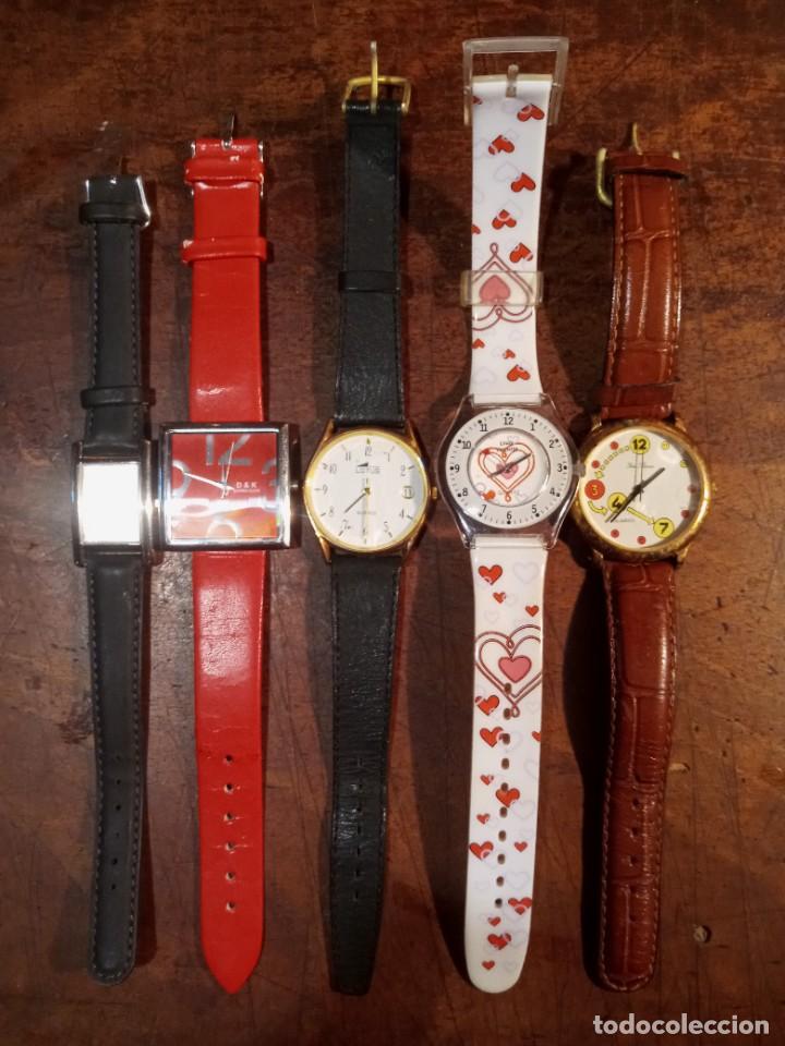 Vintage: 5 RELOJES - QUARTZ - VINTAGE. - Foto 1