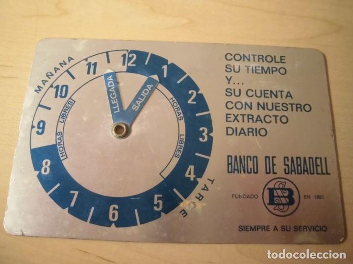 Vintage: Reloj Banco de Sabadell - Foto 1