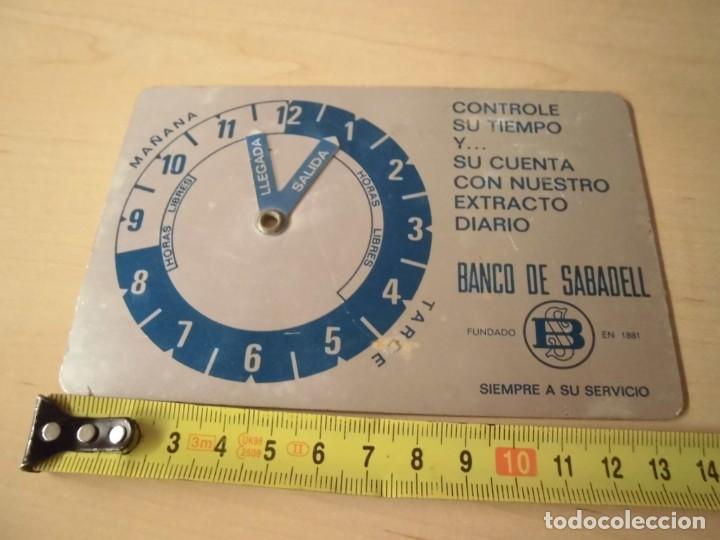 Vintage: Reloj Banco de Sabadell - Foto 2