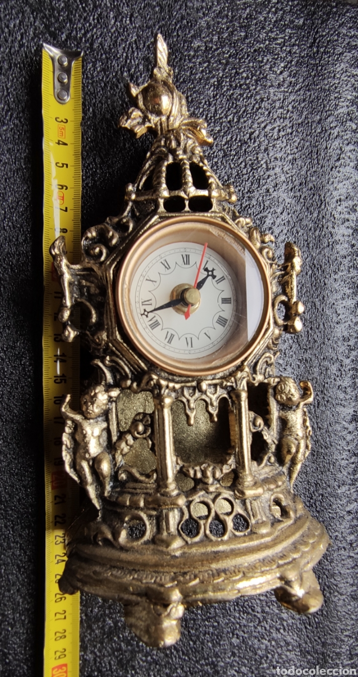 Vintage: Reloj de bronce - Foto 9
