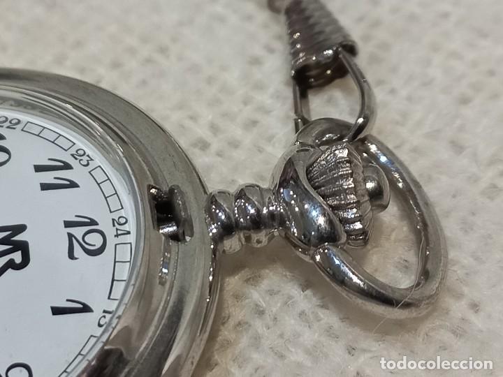 Vintage: RELOJ DE BOLSILLO (cadena) plateado - Foto 3