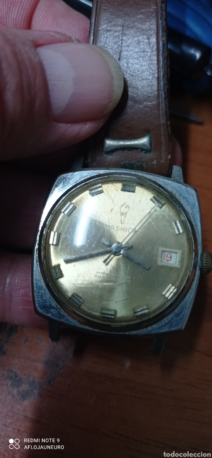 Vintage: Reloj a cuerda YASHICA - no funciona. - Foto 4
