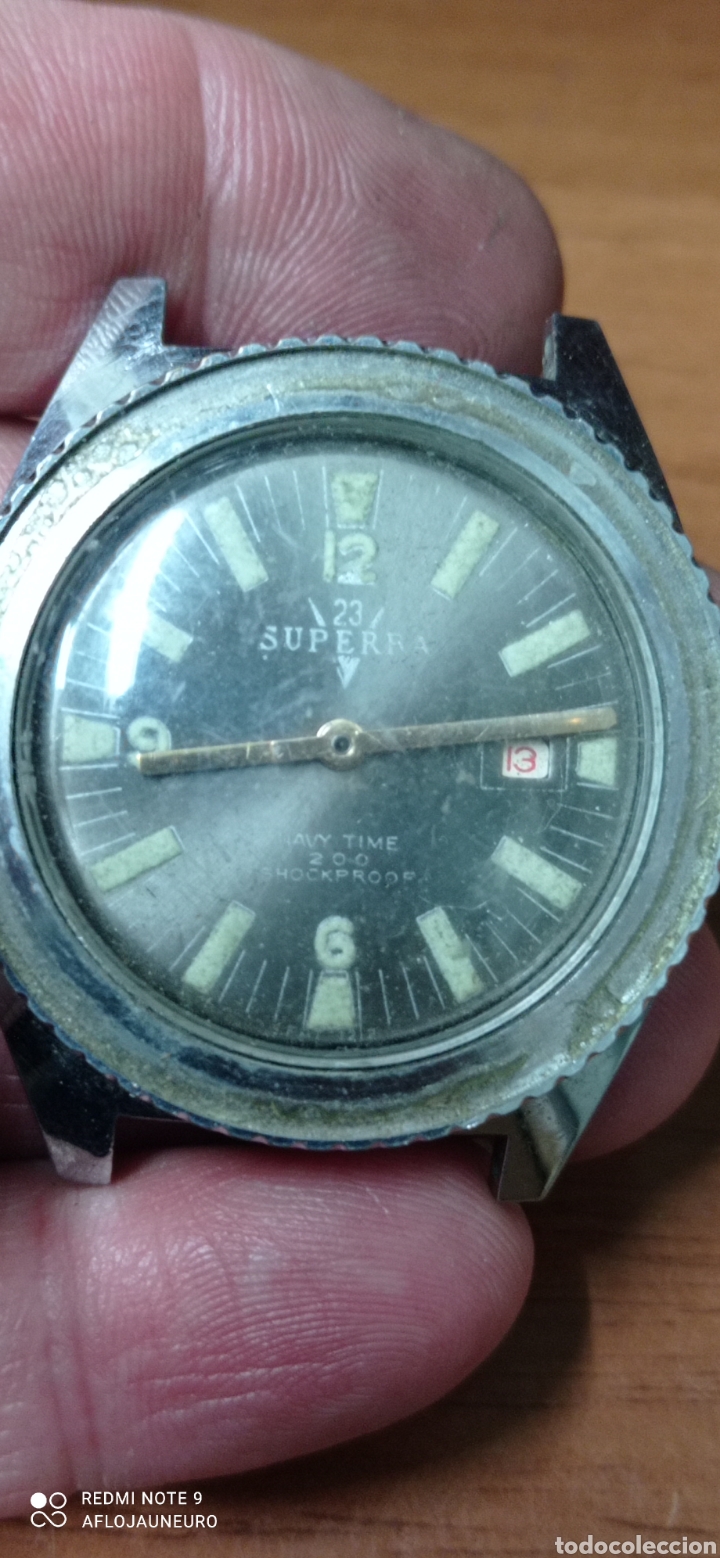 Vintage: Reloj a cuerda SUPERBA - Foto 2