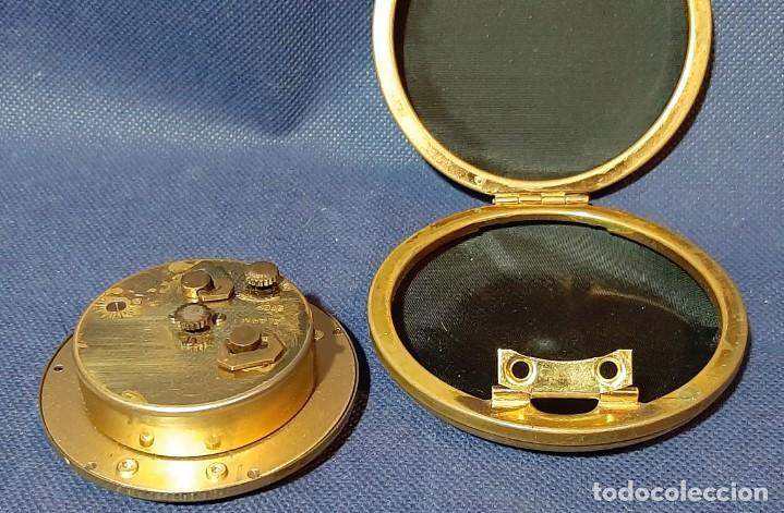 Vintage: Antiguo reloj de viaje - Foto 4