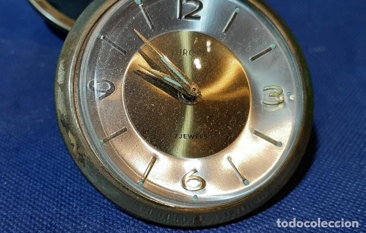 Vintage: Antiguo reloj de viaje - Foto 7